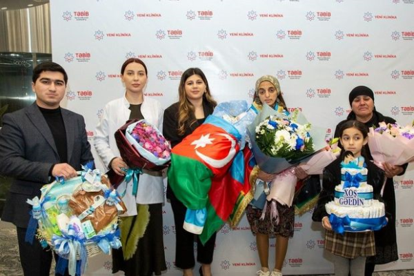 Antiterror tədbirləri zamanı şəhadətə ucalan qəhrəmanımızın övladı dünyaya gəlib 